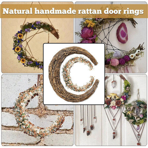 Βάση από στεφάνι σε σχήμα ημισελήνου σε σχήμα σταφυλιού 12 ιντσών 1