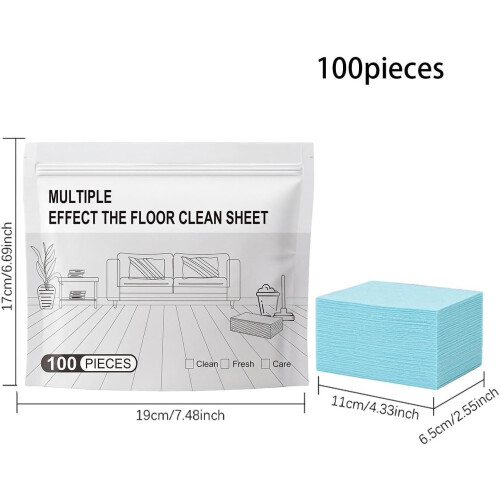 Lingettes nettoyage sol, multi-surfaces 1