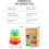 Rainbow Stacking Building Rings Tower, Early Educational Learning Toy 5