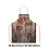 Halloween-skrekkforkle hvit polyester 75x65cm 3
