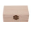 Wooden Square Hinged Storage Box Craft Gift Box 4