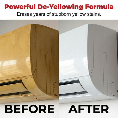 1PC Plastic Yellowing Remover Spray, Revive Old Appliances 2