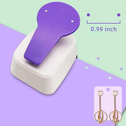 Perforadora de tarjetas de joyería, para manualidades 2