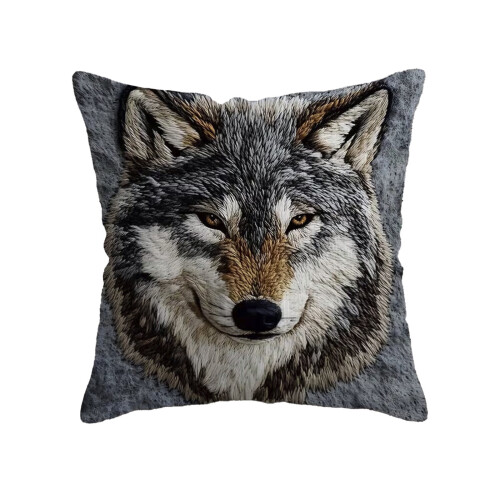 Μαξιλάρι με animal print για σαλόνι και υπνοδωμάτιο 18x18 ίντσες 2
