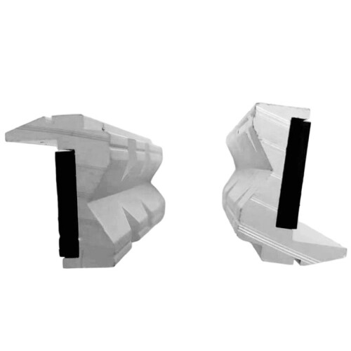 Pads de Mandíbula de Grampo Múltiplo com Ângulos de 4 Polegadas e Faixa Magnética 2
