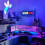 LINLIN neonskilt USB-drevet spillromdekor 3