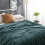 Polyester Coral Velvet Blanket 70x100cm Solid Green 4
