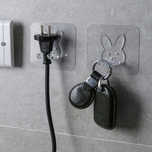 Heavy Duty Stick-On Wall Hooks for Bathroom Kitchen Door 2