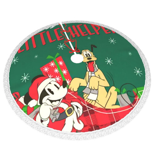 Mickey Mouse Christmas Tree Skirt 48 Inch 1