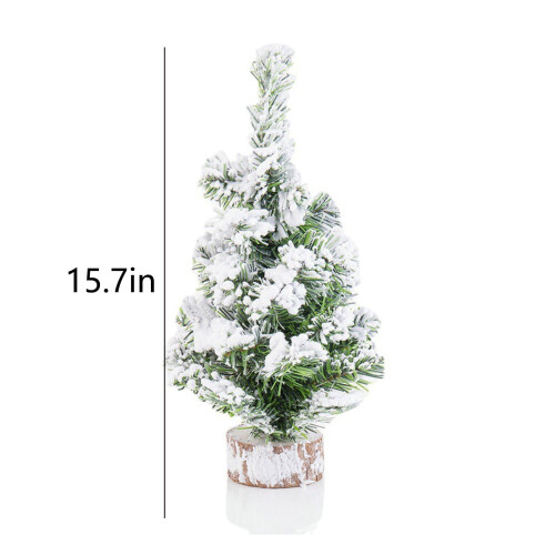 Karymi Christmas Tree Snow Flocked Mini Spruce 60cm 2