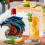 Eagle Whisky Decanter Glass Bottle 3D Hawk Head 5