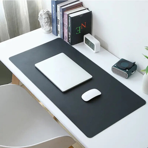 XTMPMY PU leather mouse pad oversized waterproof 1