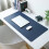 XTMPMY PU leather mouse pad oversized waterproof 5