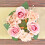 Valentinsdag Rose Lysestage Krans Kunstig Blomster 5
