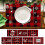 Christmas placemat cotton linen thermal table mat 3