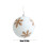 White Christmas foam balls ornaments 3.14 inch 3