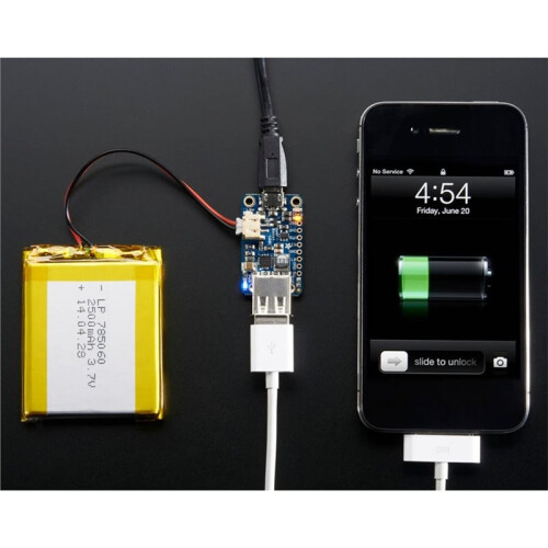 Per il Modulo Convertitore Boost USB LiPo Adafruit 1944 5V PowerBoost 500, Alimentatore Step- da 500 MA+ 1