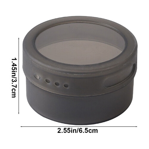Magnetic Spice Boxes with Lid Wall-Mounted 6-Pack 2