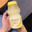 Lemononstore urheilujuomapullo lasilla 16oz 2