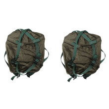 2X Outdoor Sleeping Bag Compression Sack Waterproof Camping Sleeping Bag Storage Pouch Camping Equipment Army Green