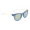 Nike (One Size, Diffused Blue/Yellow) Nike Trend Oval Sunglasses 3
