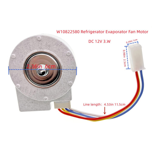 Kylfläktmotor 12V metallutbyte 2