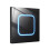 Panneau d'interrupteur mural avec indicateur LED, 3-4 postes 4