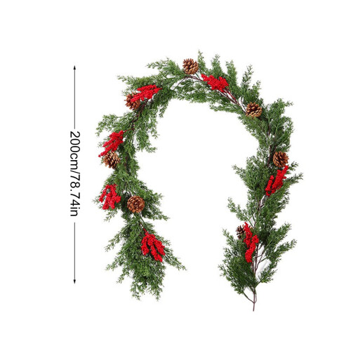 Norfolk Pine Girland Real-Touch 1,8 meter inomhus/utomhus 1