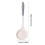 Cuillère-passoire en silicone bicolore (1 pièce) 2