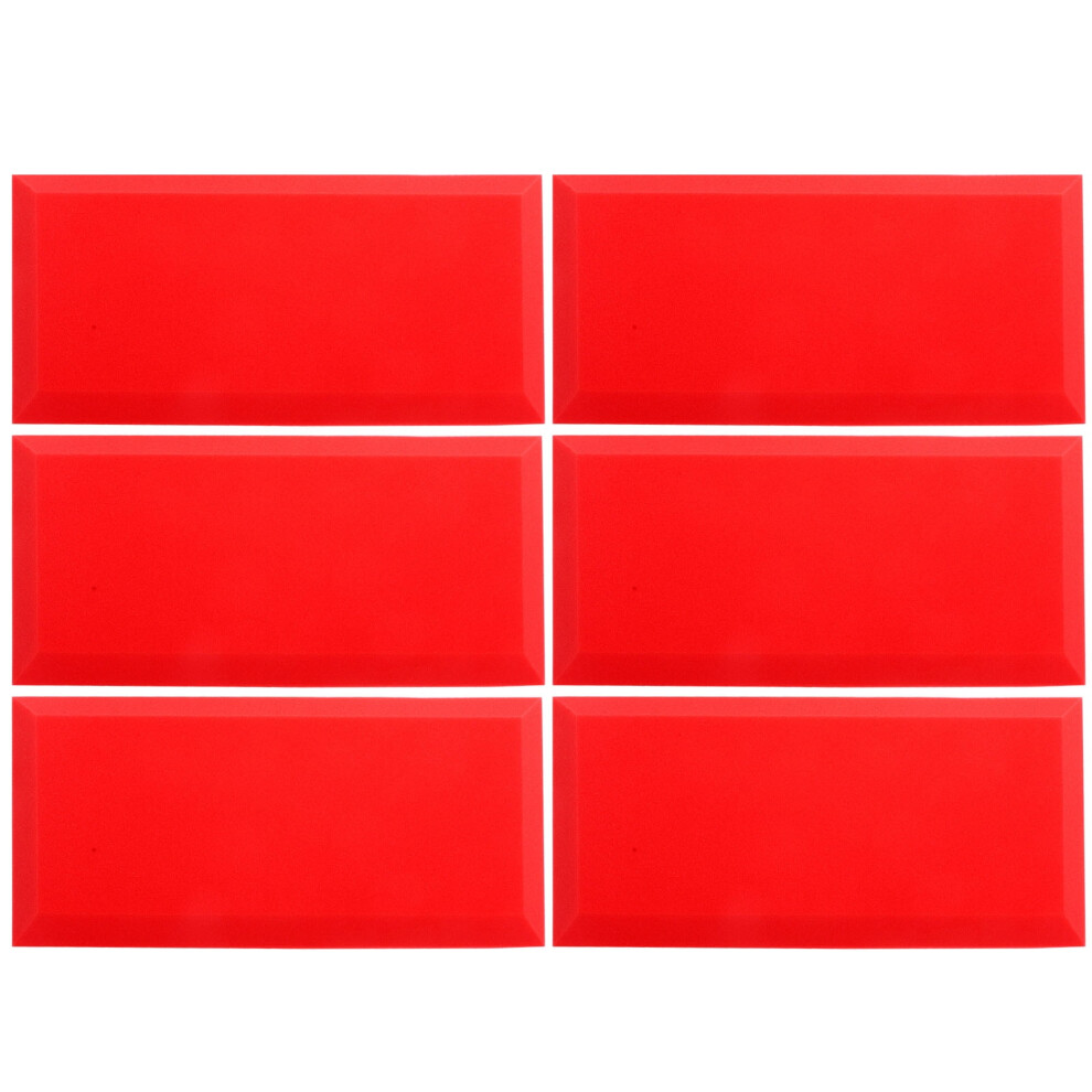 Mizh Acoustic Wall Panels Sound Absorbing 6 Pcs 9023022626837
