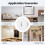 2X Zigbee Temperature and Humidity Sensor  Temperature Humidity Detector with for EWelink App Control 9