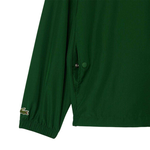 Lacoste (XS, Green) Lacoste Mens Showerproof Coach Jacket 1