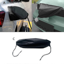Magnetic Rain Cover Compatible With Electric Vehicle Car Ev Charging Port Jack Hood Sleeve