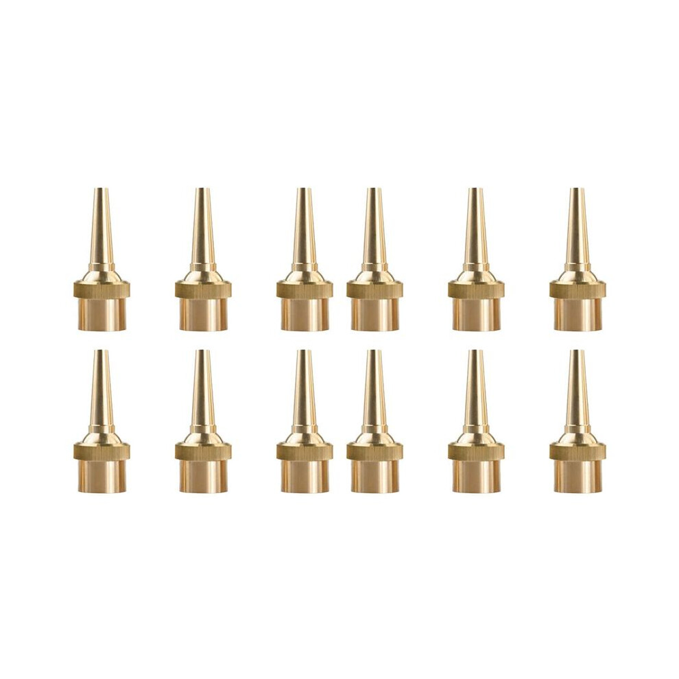 12 Pcs Fountain Nozzle G1/2 Dn15 Adjustable Direction Jet Water Spray Sprinkler For Garden Pond Amusement Park 6031710374895