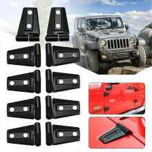 10Pcs/Lot Car Hood & Door Hinge Cover for Jeep Wrangler Jk Jku Edition 110