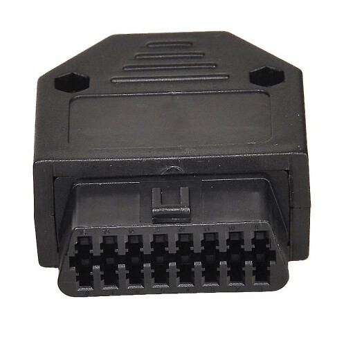 Obd2 Obd Ii 16 Pin Connector Socket Diagnostic Tool Adapter Obd Connector + Enclosures + Terminal +