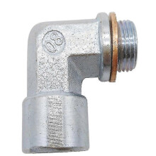 M18x1.5 O2 Oxygen Sensor Angled Extender Spacer 90 Degrees ZUAN