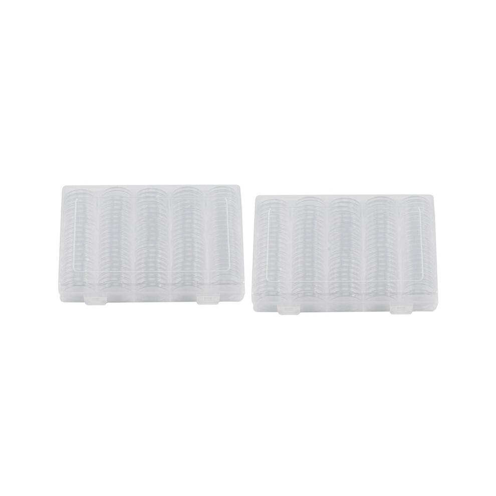 17/20/25/27/30Mm Coin Holder, 200Pcs Silver Coin Capsules With Foam Gasket, Professional Coin Case 6032128339858