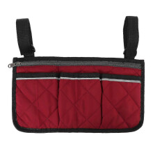 Waterproof Wheelchair Pouch Bag with Multi Pocket Design for Outdoor Mobile Chairs