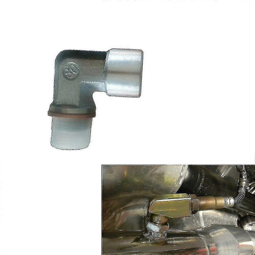 M18x1.5 O2 Oxygen Sensor Angled Extender Spacer 90 Degrees ZUAN 1