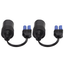 2pcs EC5 Cigarette Lighter Socket Car Female Converter for 12V Car Battery Booster