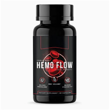 (3PCS) Hemo Flow Nattokinase Capsules 60 Count | Natural Botanical Supplement for Normal Blood Circulation & Vascular Wellbeing