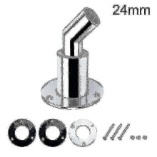For Boat Car 24mm Thru Hull Exhaust Skin Fitting Tube Pipe Air-diesel Heater TA