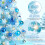 Mini Flocked Blue Christmas Tree with Lights 2 Feet 3