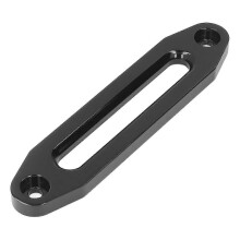 Winch Hawse Fairlead 10in/25.4cm 8000-15000lb Load Capacity Aluminium Anti Binding Universal Black
