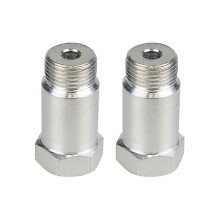 2pcs M18x1.5 O2 Sensor Spacers for Emissions - Oxygen Extender Adapter Kit