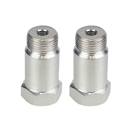 2pcs M18x1.5 O2 Sensor Spacers for Emissions - Oxygen Extender Adapter Kit