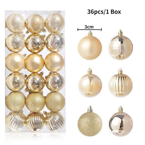 Matte White Christmas Tree Ball Decoration 10cm 2