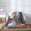 Lola Bunny plush throw blanket 40" x 30" 4