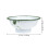 Chinese Style Ceramic Mixing Bowl Set Green 4pc 2